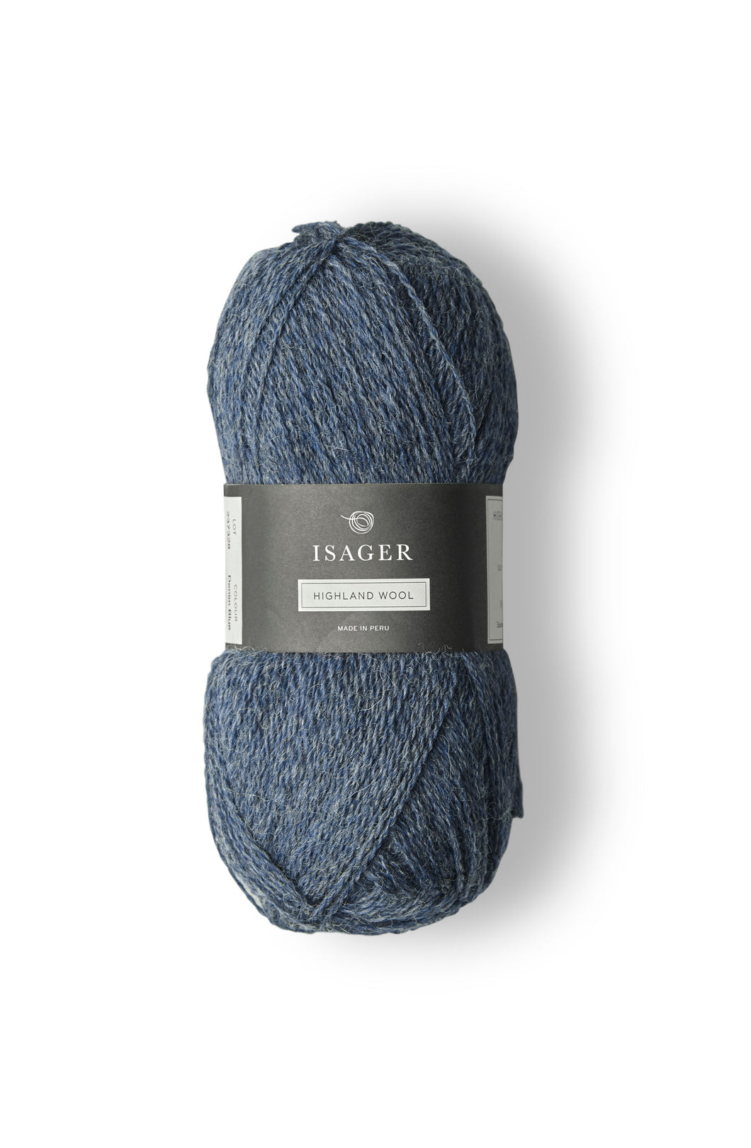 Isager Highland Wool Denim Blue