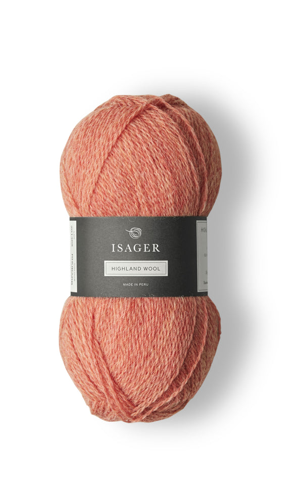 Isager Highland Wool Rhubarb