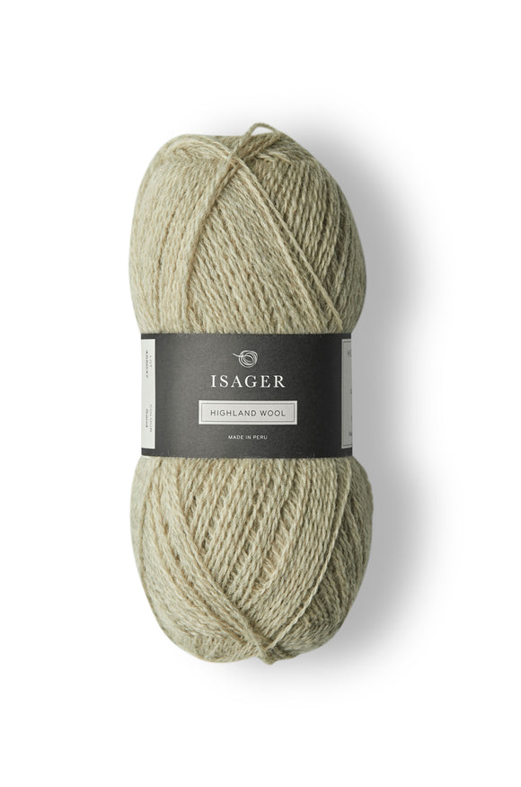 Isager Highland Wool Sand