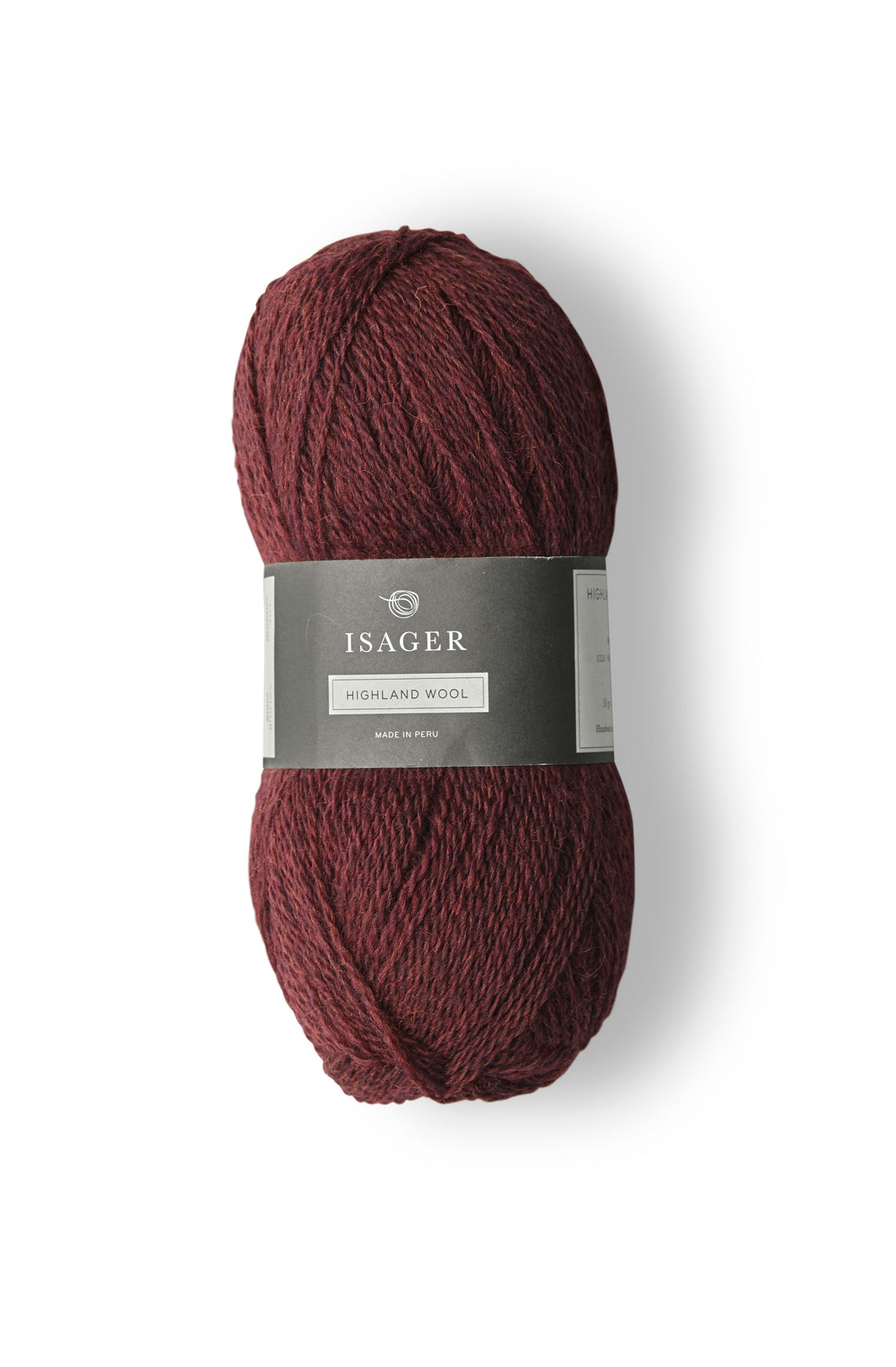 Isager Highland Wool Wine