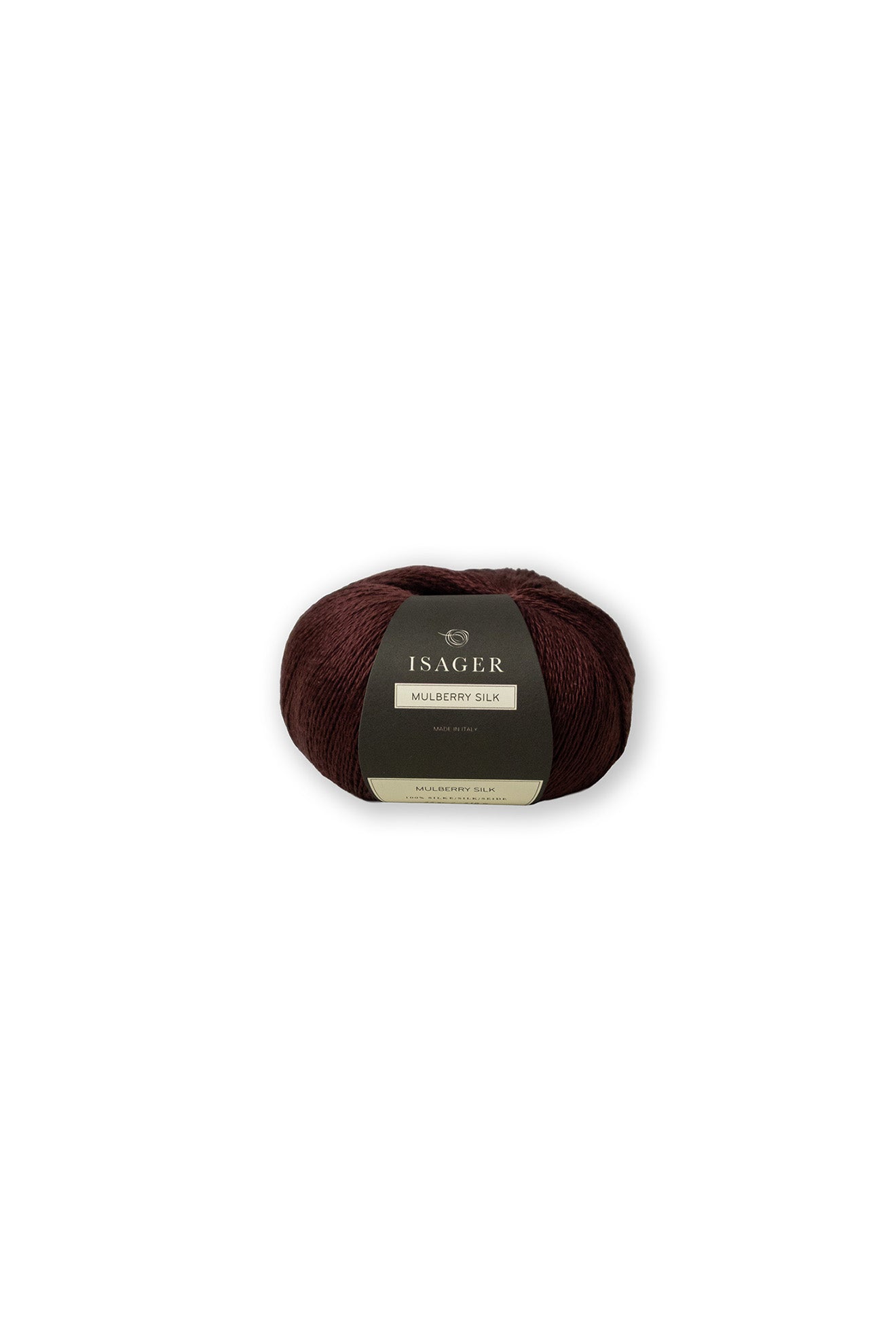 Isager Mulberry Silk Bordeaux