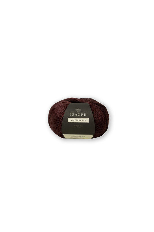 Isager Mulberry Silk Bordeaux