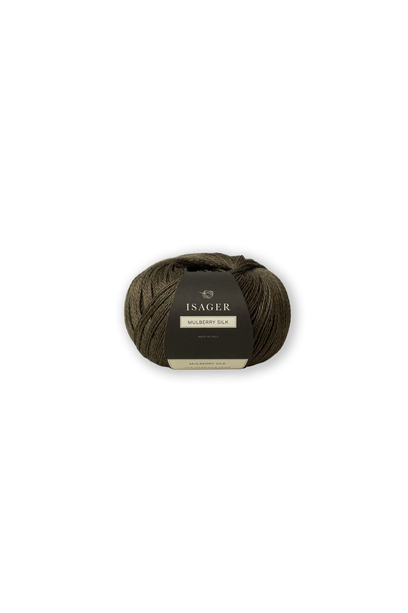 Isager Mulberry Silk Khaki