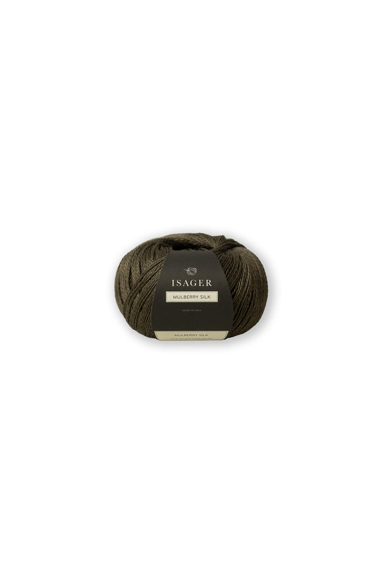 Isager Mulberry Silk Khaki