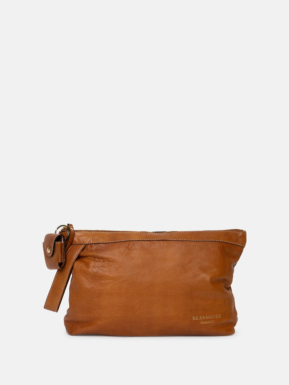 Tan coloured clutch bag new arrivals