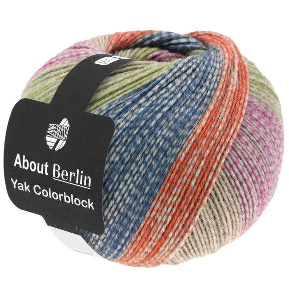 About Berlin Meilenweit 100 Yak Colorblock 631