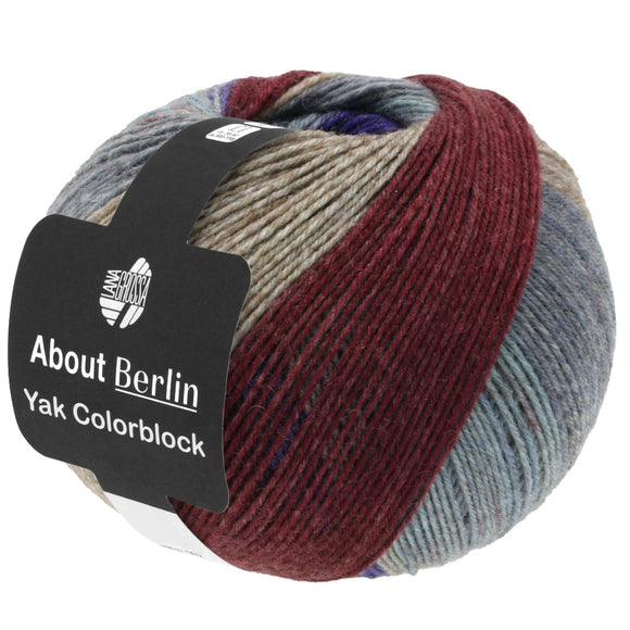 About Berlin Meilenweit 100 Yak Colorblock 632