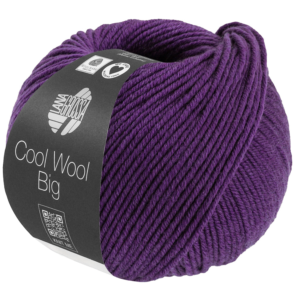 1699 Cool Wool Big Melange Violett meliert