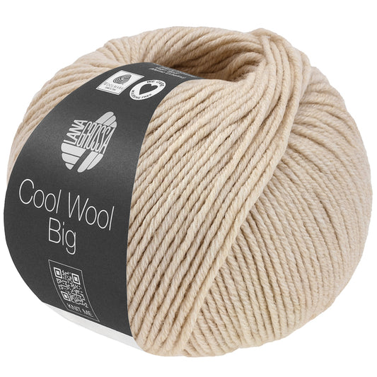 1707 Cool Wool Big Melange Beige meliert