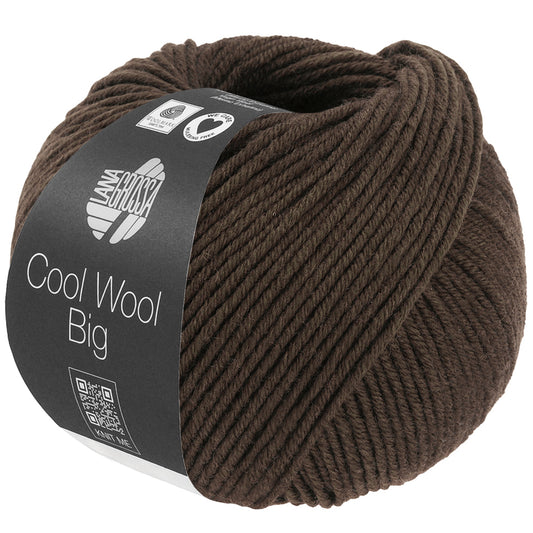 1709 Cool Wool Big Melange Graubraun meliert