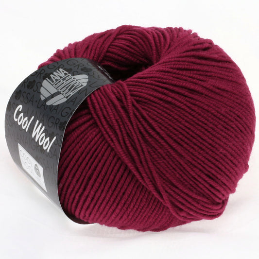 Cool Wool 468 weinrot