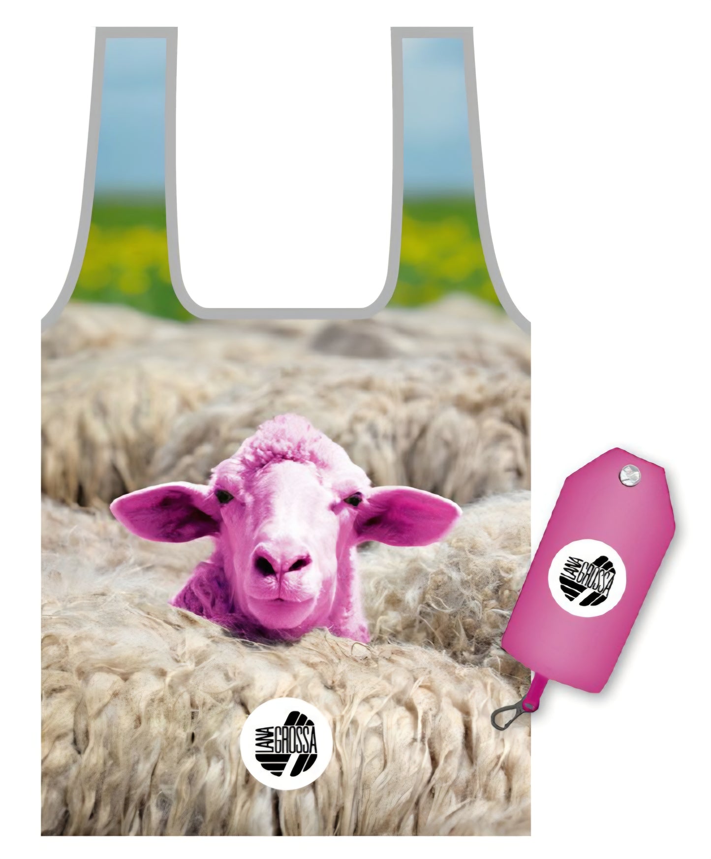 Lana Grossa Falttasche /Schaftasche, verschiedene Motive