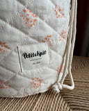 Petite Knit GET YOUR KNIT TOGETHER BAG GRAND - APRICOT FLOWER