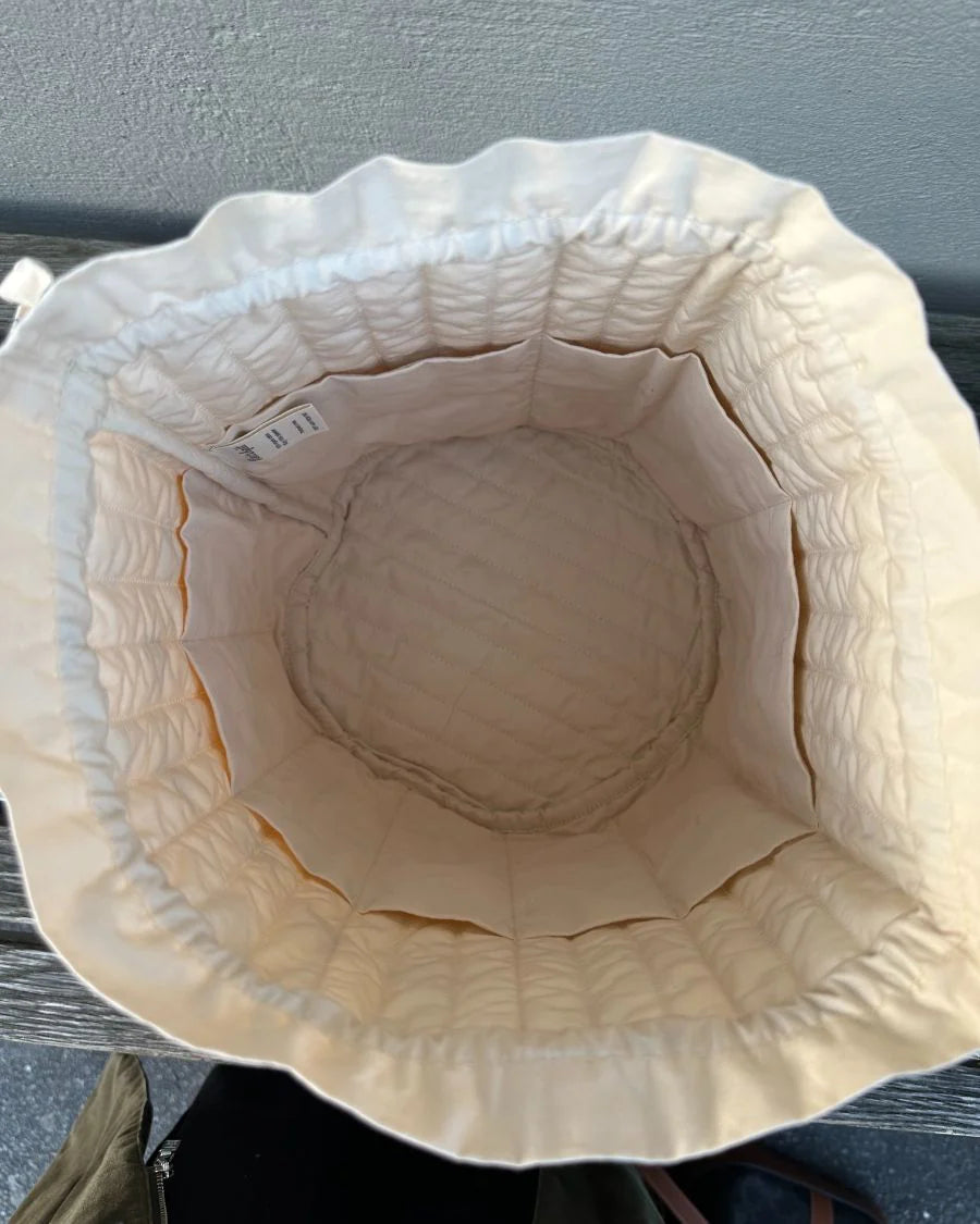 Get your knit togehter bag - Midnight Blue Flower