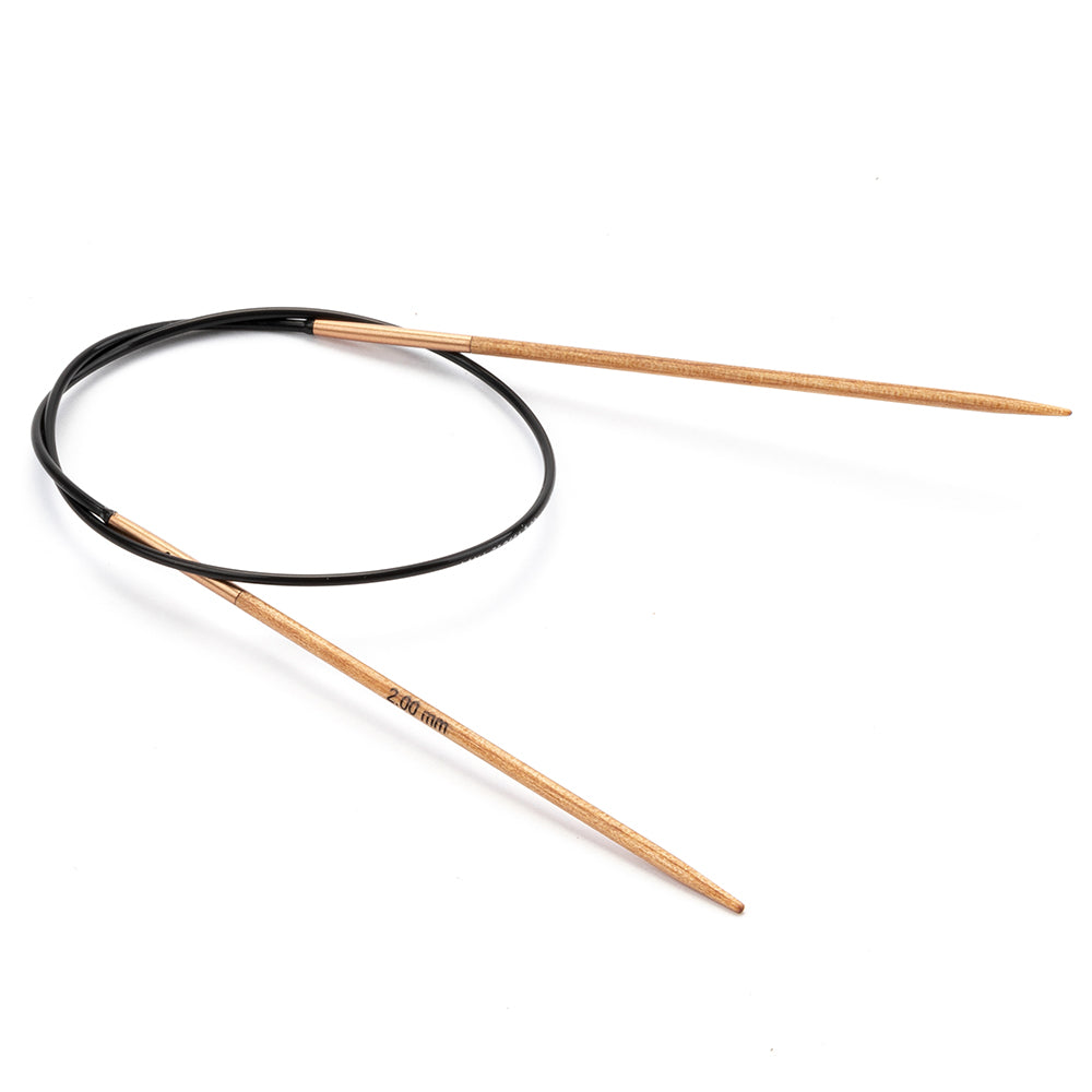 Rundstricknadel Buche (Tanja Steinbach Edition) 2mm / 40cm