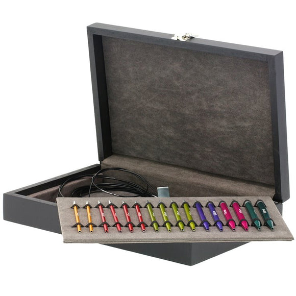 Lana Grossa Rundstricknadel-Set Aluminium Rainbow