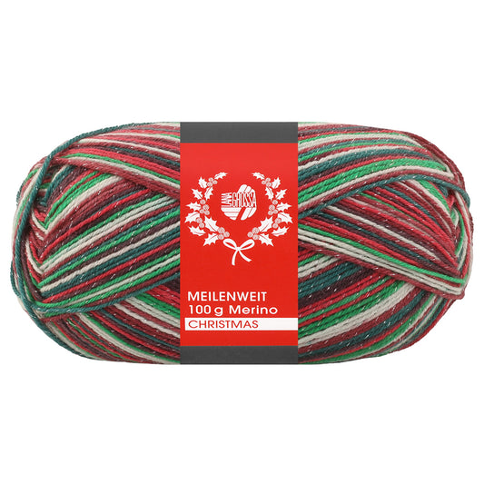 6803 Meilenweit 100 Merino Christmas Lurex