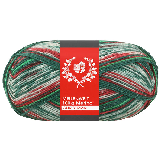 6804 Meilenweit 100 Merino Christmas Lurex