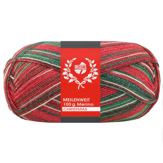 6805 Meilenweit 100 Merino Christmas Lurex