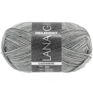 Meilenweit 50 Cashmere 2 hellgrau meliert