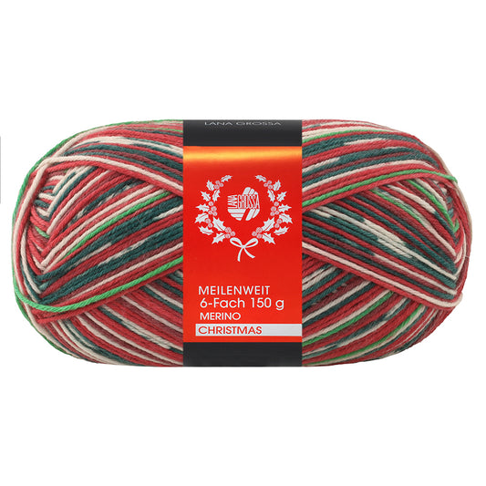 629 Meilenweit 150 6-fach Merino Christmas