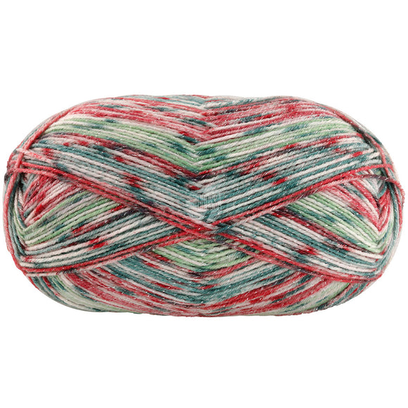 628 Meilenweit 150 6-fach Merino Christmas Lurex