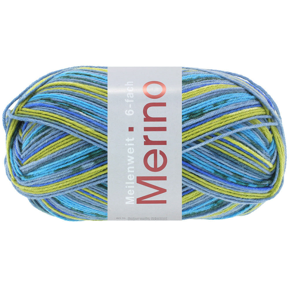 Meilenweit 6-fach 150 Merino Print #610