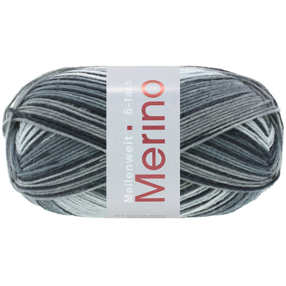 Meilenweit 6-fach 150 Merino Print #614