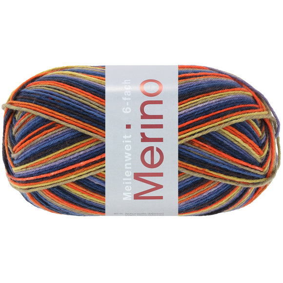 Meilenweit 6-fach 150 Merino Print #616