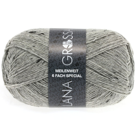 Meilenweit 6-fach 150 Tweed #8972