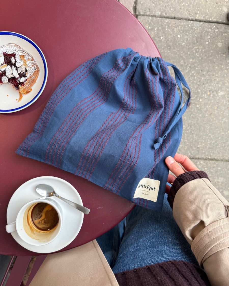 Knitter's String Bag - Night Shadow Petiteknit