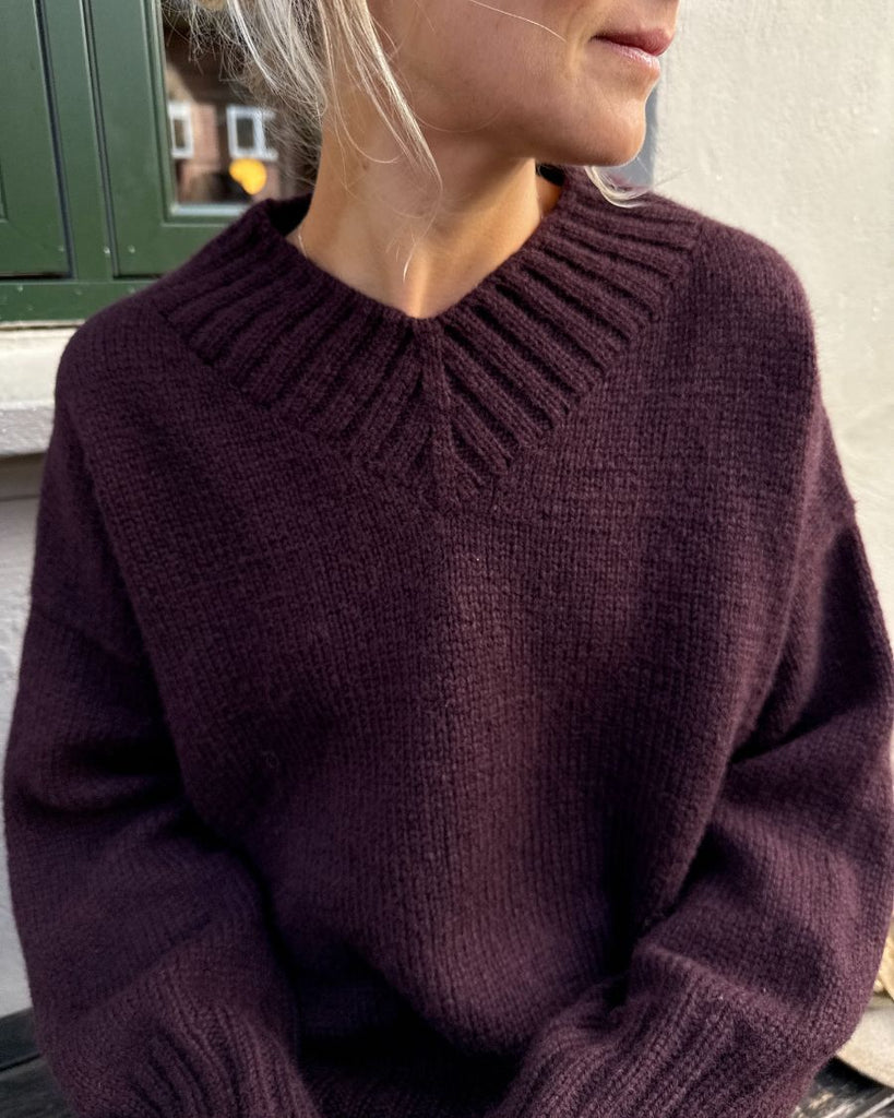PetiteKnit - Hannah Sweater V-Neck (Anleitung)