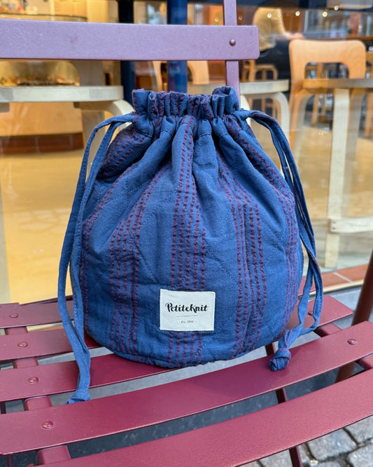 Knitter's Project Bag Night Shadow Petiteknit