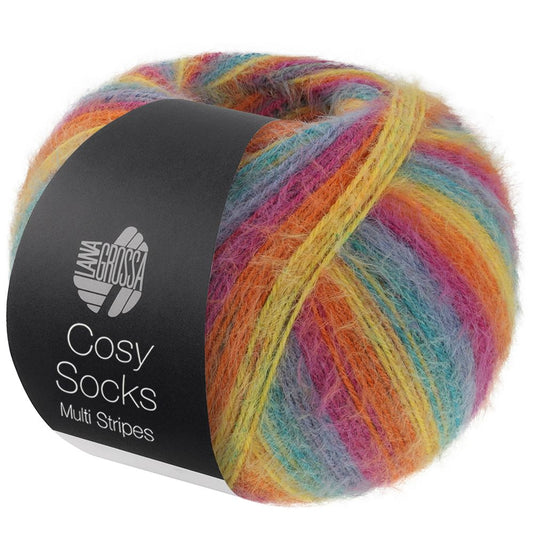 Cosy Socks 151 Multi Stripes