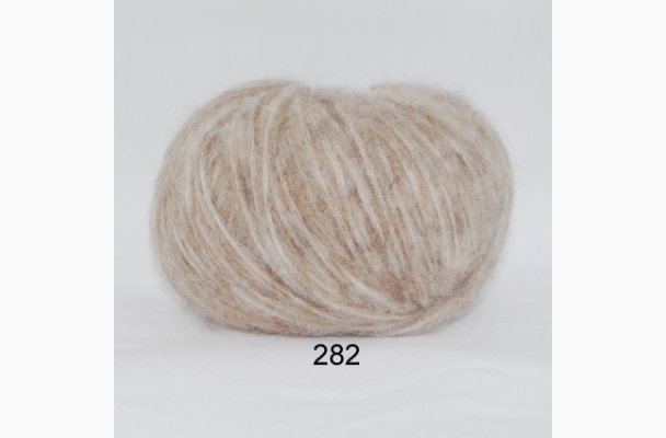 282 Hjerte Garn Boerstet Uld
