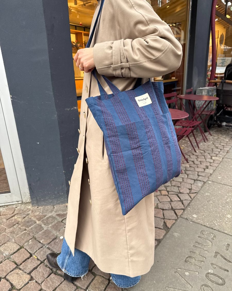 Knitter's Tote Bag - Night Shadow Petiteknit