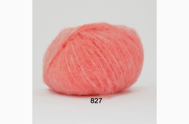 827 Hjerte Garn Boerstet Uld