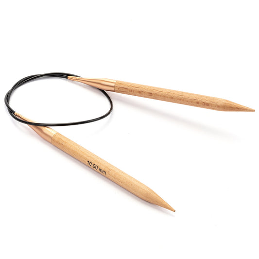 Rundstricknadel Buche (Tanja Steinbach Edition) 2mm / 80cm