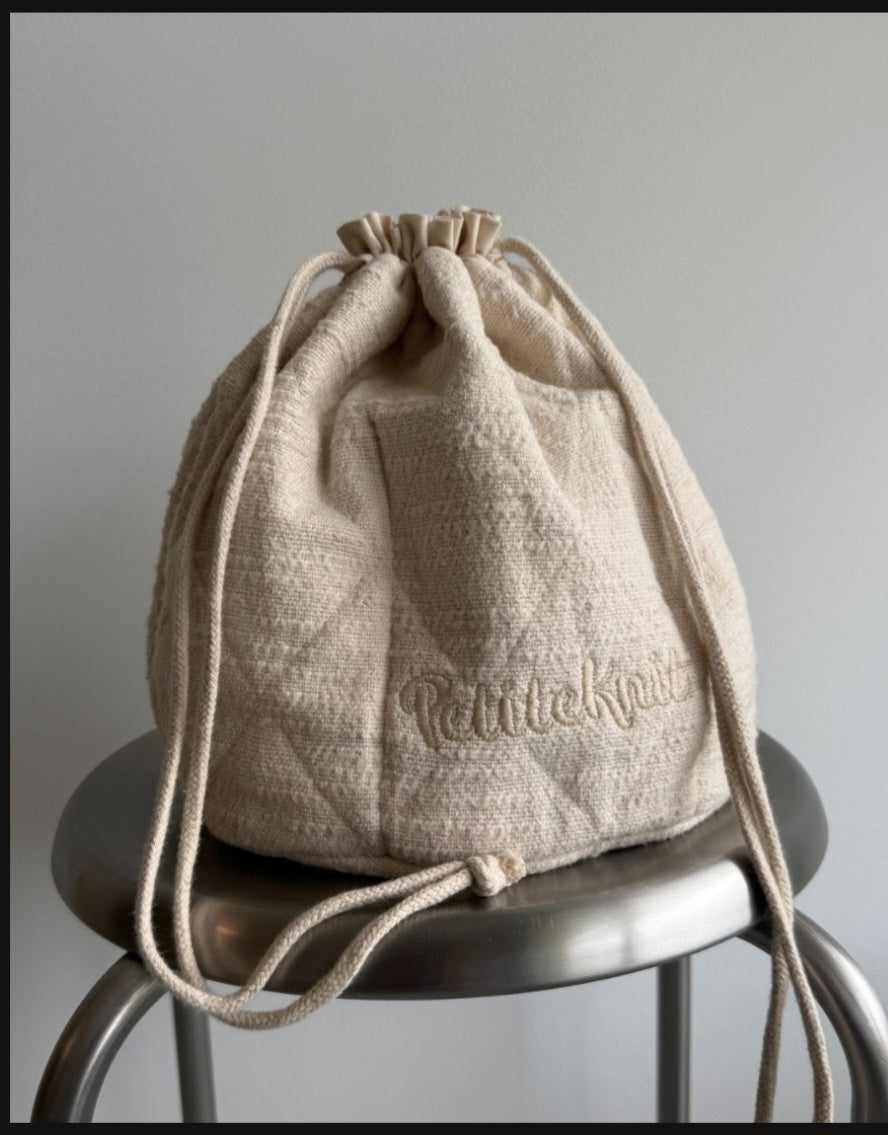 Knitter's Project Bag - Cloud
