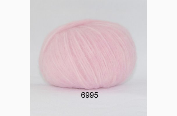 6995 Hjerte Garn Boerstet Uld