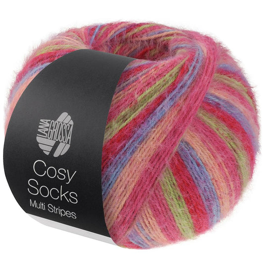 Cosy Socks 152 Multi Stripes