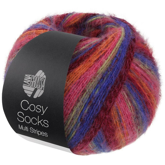 Cosy Socks 156 Multi Stripes