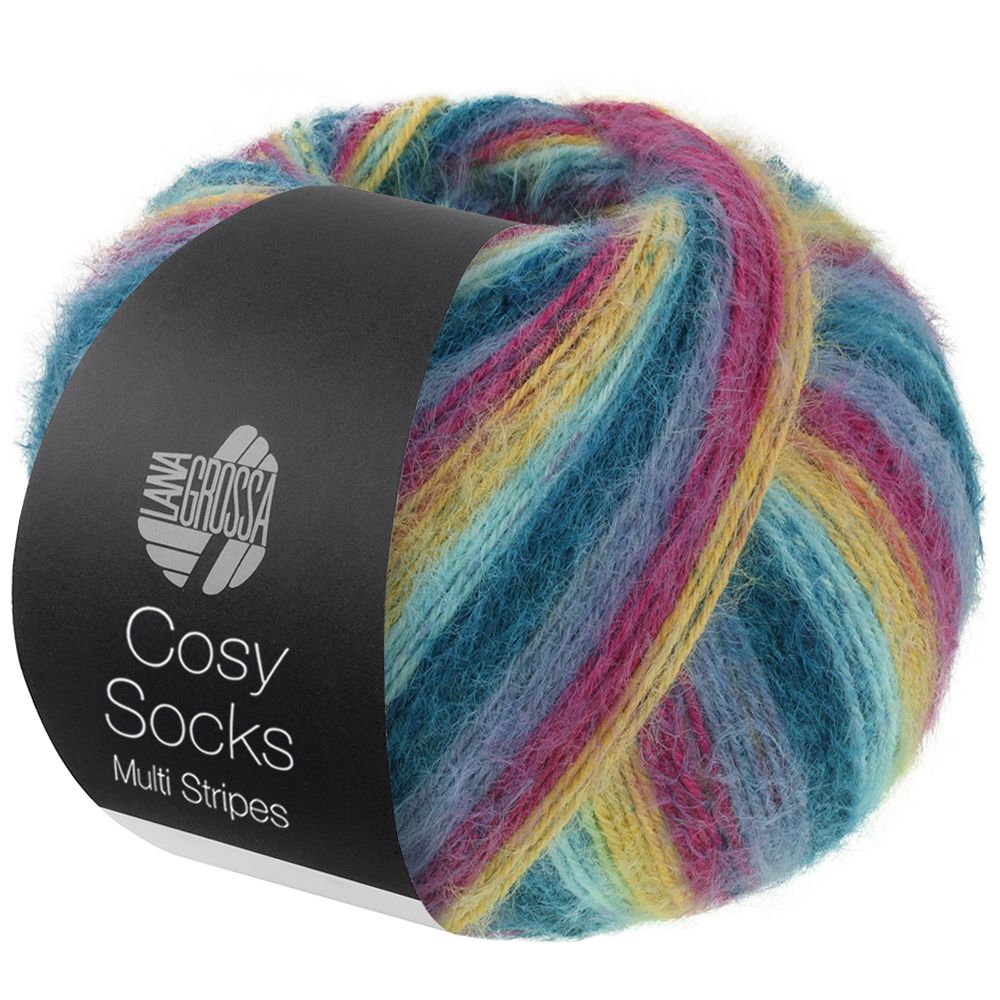 Cosy Socks 155 Multi Stripes