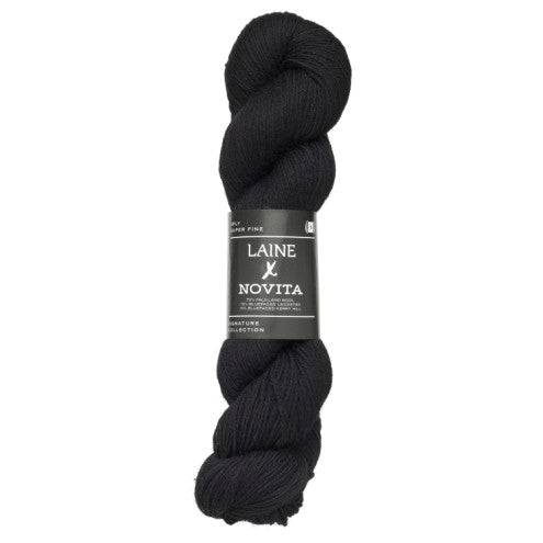 Laine 4fädig Winter Black 891