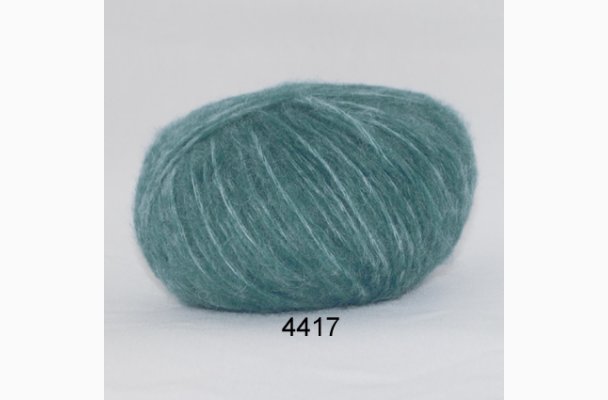 4417 Hjerte Garn Boerstet Uld