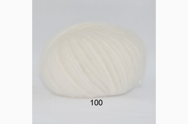 100 Hjerte Garn Boerstet Uld