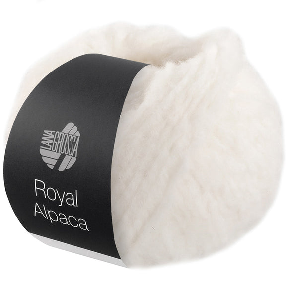 Lana Grossa Royal Alpaca 1 weiß