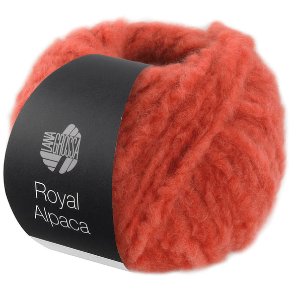 Lana Grossa Royal Alpaca 5 rostorange