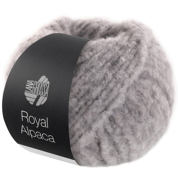 Lana Grossa Royal Alpaca 10 hellgrau