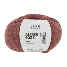 Lade das Bild in den Galerie-Viewer, Lang Alpaca Soxx 6-ply / Farbe 60
